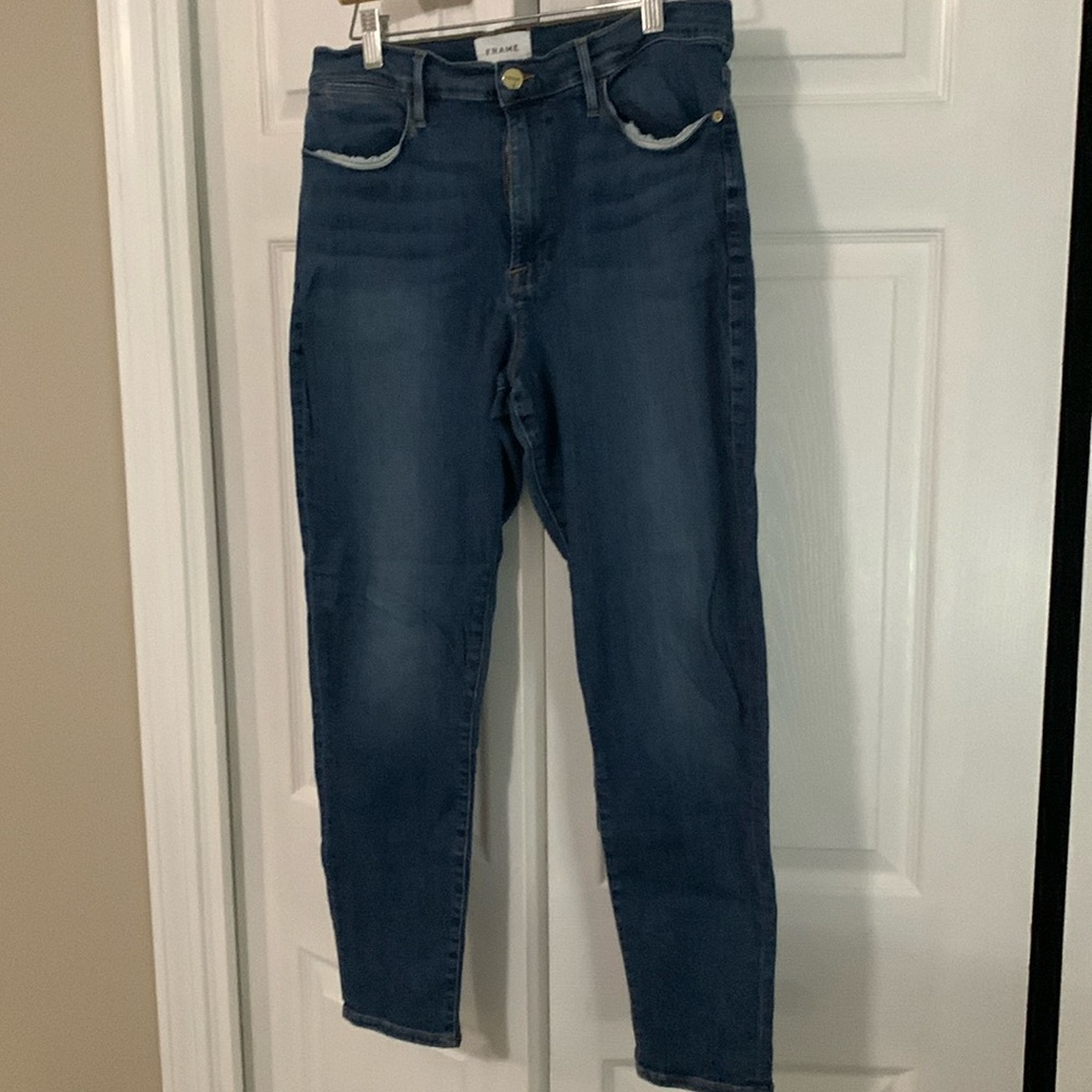 Frame 31 Le high skinny crop